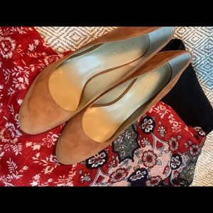 Ann Taylor wedge shoe.